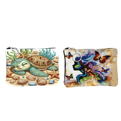 DIY Diamond Art Diamond Dot Diamond Card Pack 5D Diamond Painting Coin Pouch