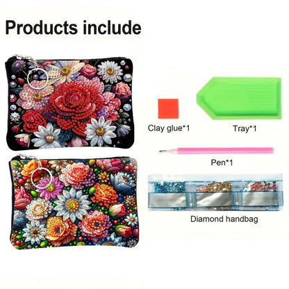 DIY Diamond Art Diamond Dot Diamond Card Pack 5D Diamond Painting Coin Pouch