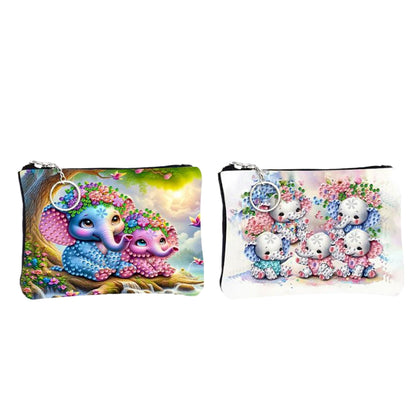 DIY Diamond Art Diamond Dot Diamond Card Pack 5D Diamond Painting Coin Pouch