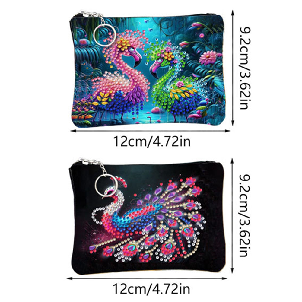 DIY Diamond Art Diamond Dot Diamond Card Pack 5D Diamond Painting Coin Pouch