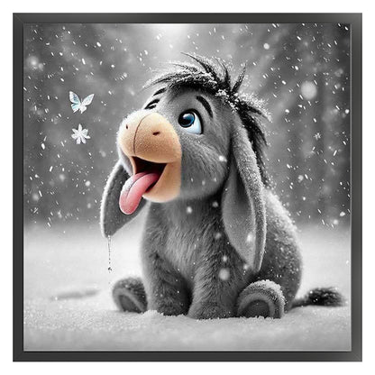 Donkey - 11CT Stamped Cross Stitch 40*40CM