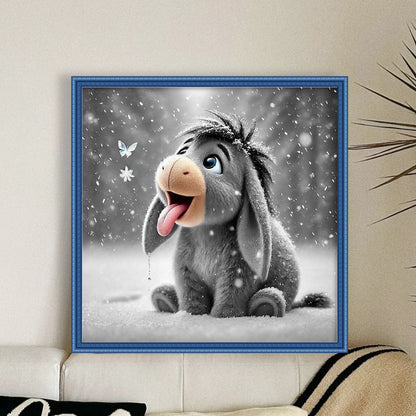 Donkey - 11CT Stamped Cross Stitch 40*40CM
