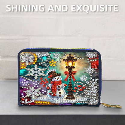 DIY Diamond Art Diamond Dot Card Pack 5D Diamond Painting Coin Pouch Craft Gift