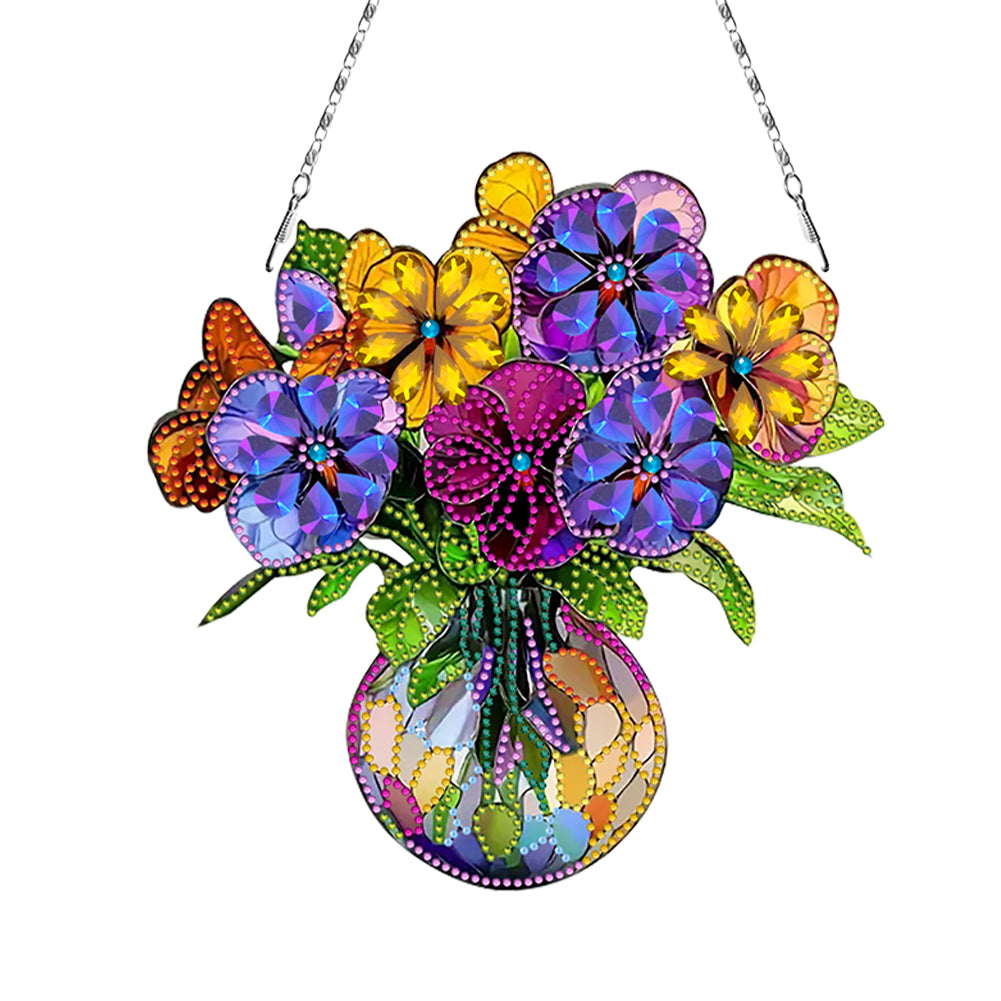 2D Flat DIY Diamond Art Pendant Diamond Painting Set Home Wall Decoration Crafts
