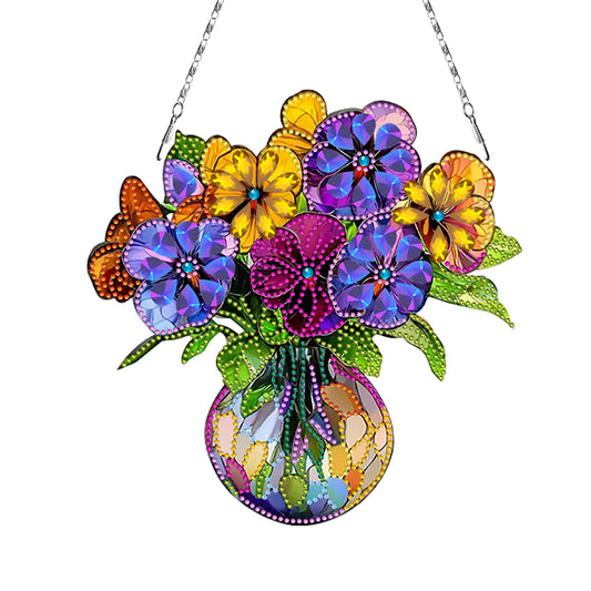 2D Flat DIY Diamond Art Pendant Diamond Painting Set Home Wall Decoration Crafts