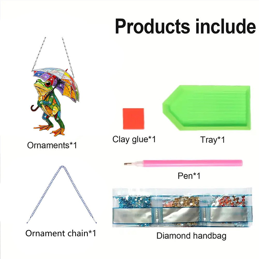 2D Flat DIY Diamond Art Pendant Diamond Painting Set Home Wall Decoration Crafts