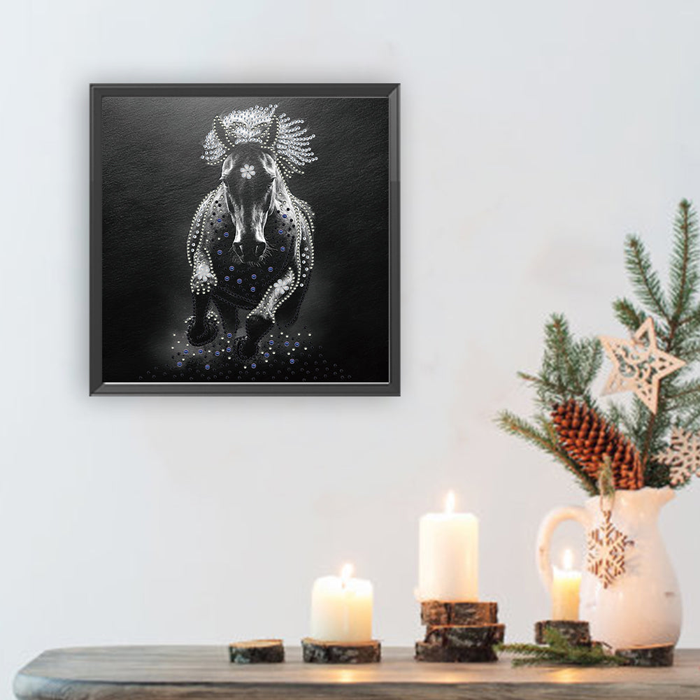 Horse - Special Shaped Drill Diamond Painting 30*30CM