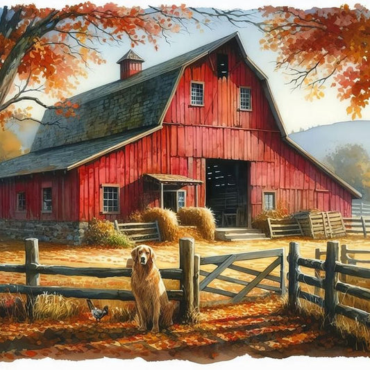 Woods Factory - Full Round Drill Diamond Painting 40*40CM