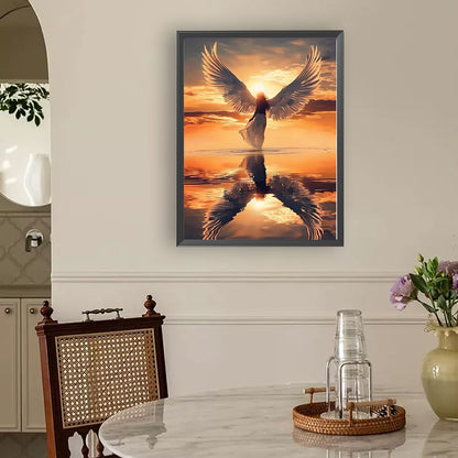 Angel Girl - Full Round Drill Diamond Painting 30*40CM