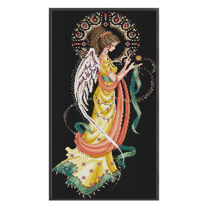 Sun Goddess - 14CT Stamped Cross Stitch 37*68CM(Joy Sunday)
