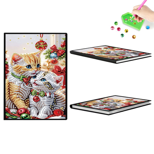 50-Page A5 Size Diamond Painting Notebook for Adults Beginners Holiday Birthday