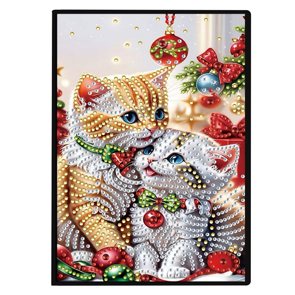 50-Page A5 Size Diamond Painting Notebook for Adults Beginners Holiday Birthday