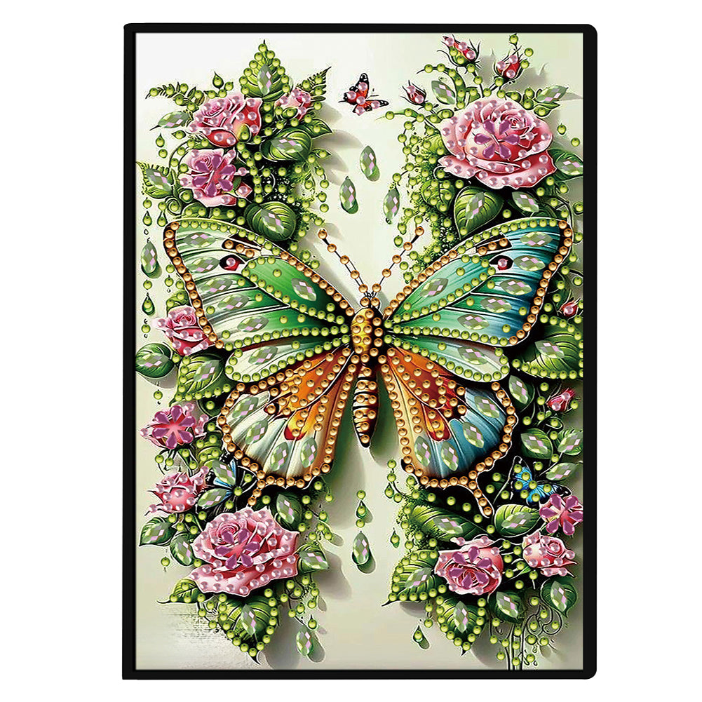 50-Page A5 Size Diamond Painting Notebook for Adults Beginners Holiday Birthday