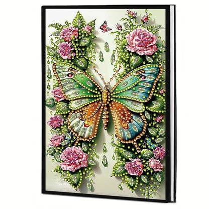 50-Page A5 Size Diamond Painting Notebook for Adults Beginners Holiday Birthday