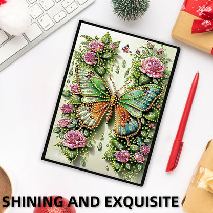 50-Page A5 Size Diamond Painting Notebook for Adults Beginners Holiday Birthday