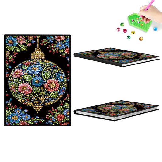50-Page A5 Size Diamond Painting Notebook for Adults Beginners Holiday Birthday