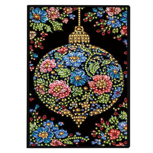 50-Page A5 Size Diamond Painting Notebook for Adults Beginners Holiday Birthday