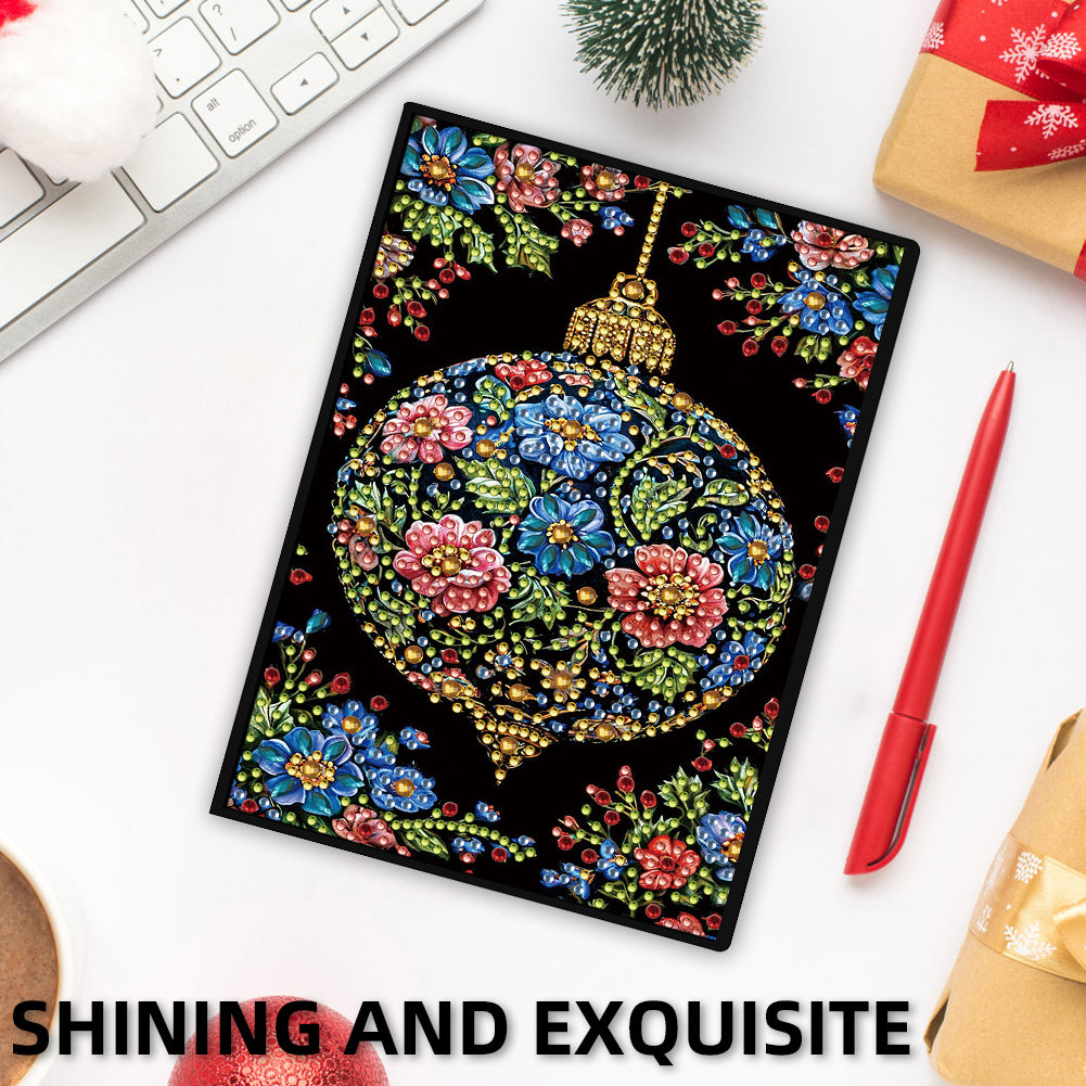 50-Page A5 Size Diamond Painting Notebook for Adults Beginners Holiday Birthday