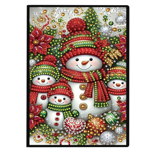 50-Page A5 Size Diamond Painting Notebook for Adults Beginners Holiday Birthday