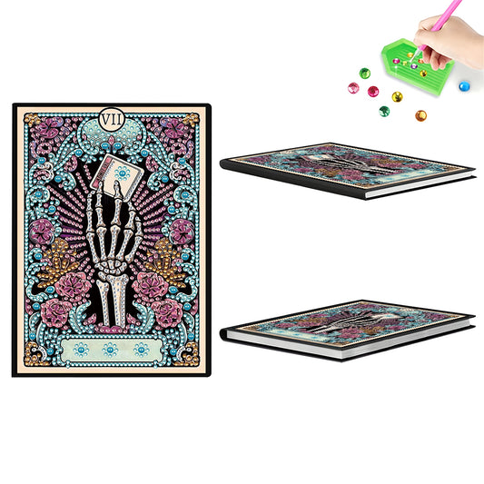 50-Page A5 Size Diamond Painting Notebook for Adults Beginners Holiday Birthday
