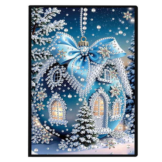 50-Page A5 Size Diamond Painting Notebook for Adults Beginners Holiday Birthday