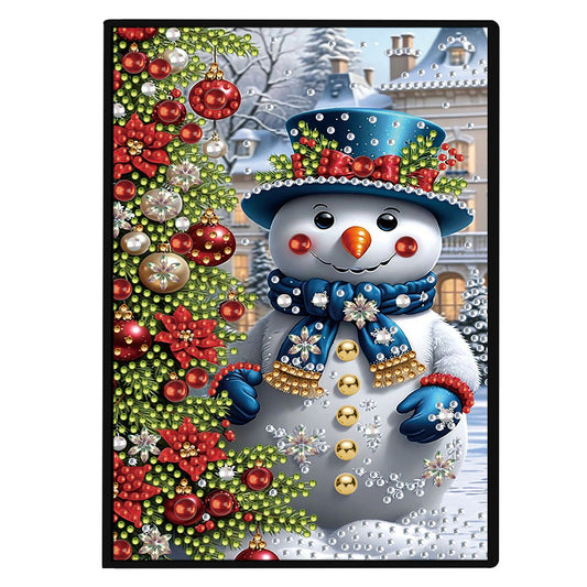 50-Page A5 Size Diamond Painting Notebook for Adults Beginners Holiday Birthday