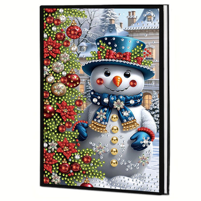 50-Page A5 Size Diamond Painting Notebook for Adults Beginners Holiday Birthday