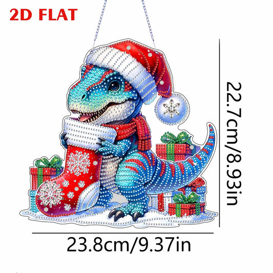 2D Flat DIY Diamond Painting Desktop Ornaments Kit for Home Office Desktop Decor