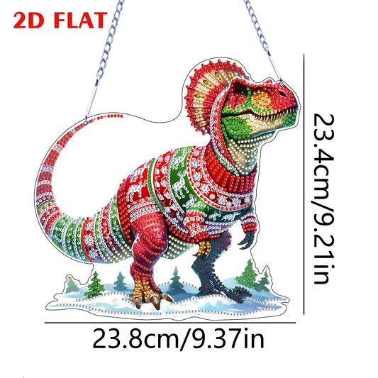 2D Flat DIY Diamond Painting Desktop Ornaments Kit for Home Office Desktop Decor