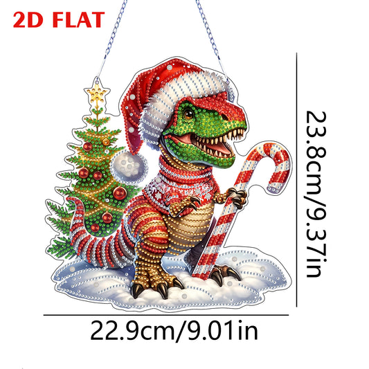 2D Flat DIY Diamond Painting Desktop Ornaments Kit for Home Office Desktop Decor