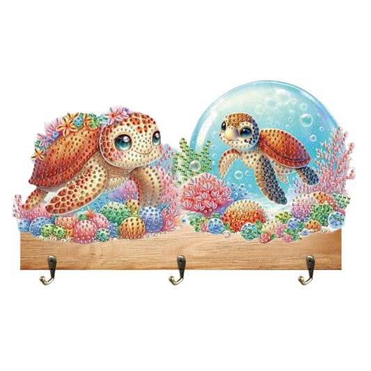 Animal DIY Diamond Painting Hanging Hook No Hole Punching Wall Decoration