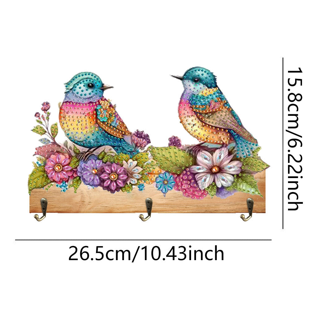 Animal DIY Diamond Painting Hanging Hook No Hole Punching Wall Decoration