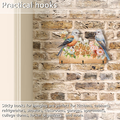 Animal DIY Diamond Painting Hanging Hook No Hole Punching Wall Decoration