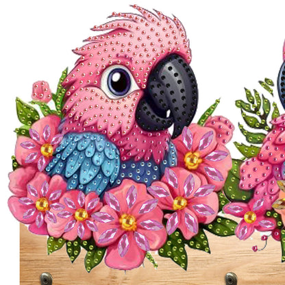 Animal DIY Diamond Painting Hanging Hook No Hole Punching Wall Decoration