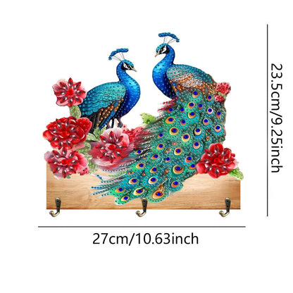 Animal DIY Diamond Painting Hanging Hook No Hole Punching Wall Decoration