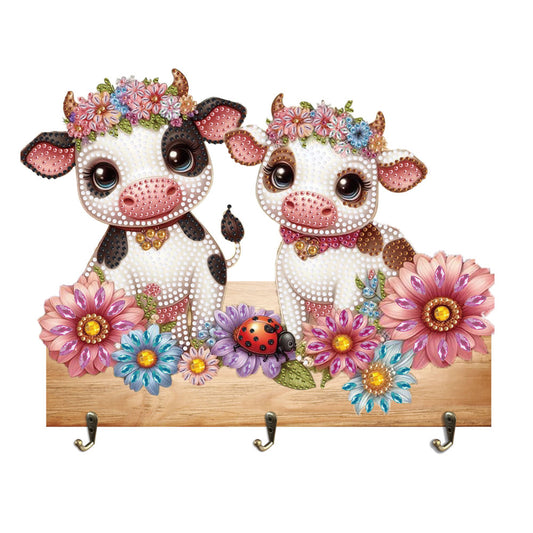 Animal DIY Diamond Painting Hanging Hook No Hole Punching Wall Decoration