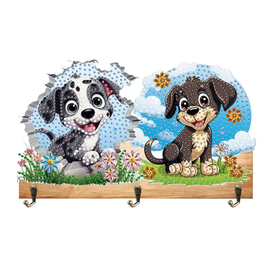 Animal DIY Diamond Painting Hanging Hook No Hole Punching Wall Decoration