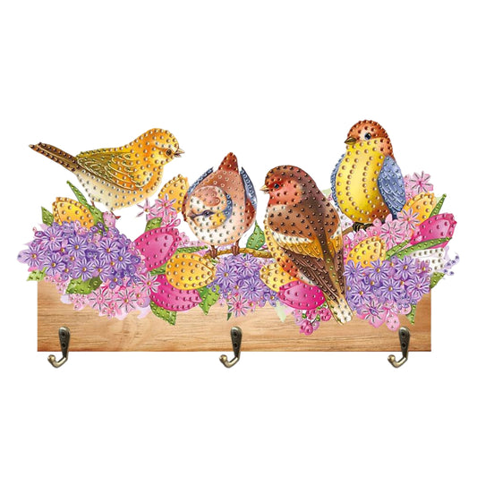 Animal DIY Diamond Painting Hanging Hook No Hole Punching Wall Decoration