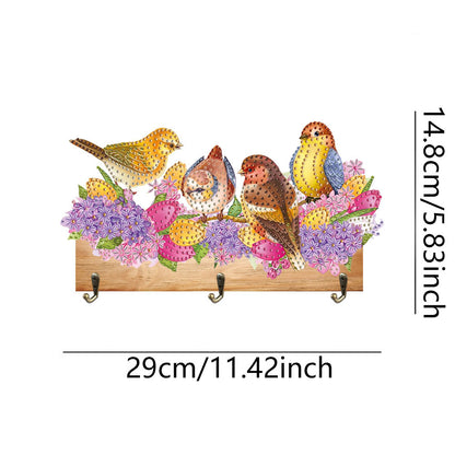 Animal DIY Diamond Painting Hanging Hook No Hole Punching Wall Decoration