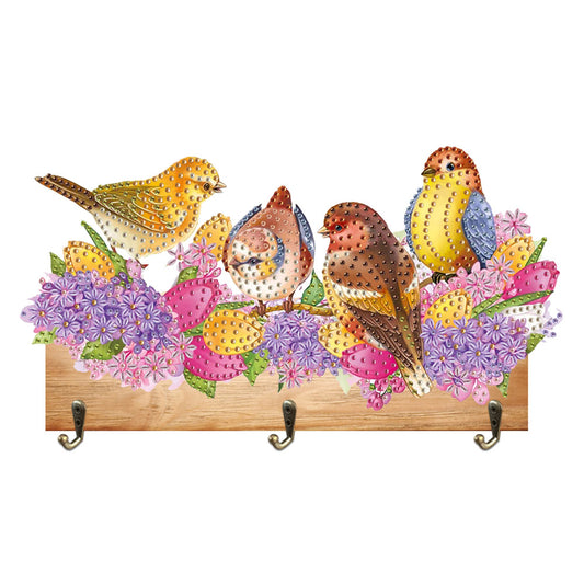 Animal DIY Diamond Painting Hanging Hook No Hole Punching Wall Decoration