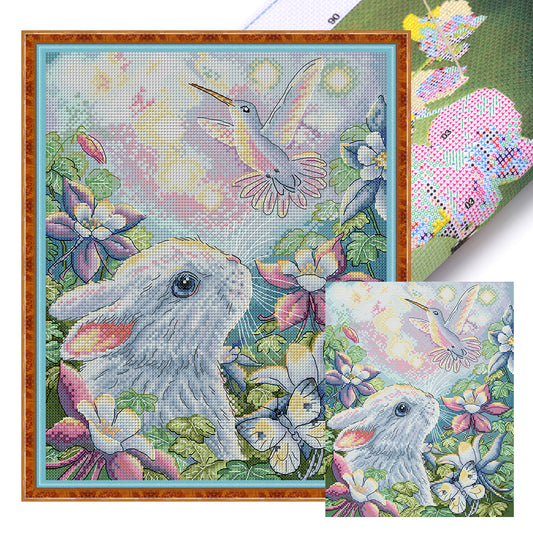 Dreams Fly - 14CT Stamped Cross Stitch 29*34CM(Joy Sunday)