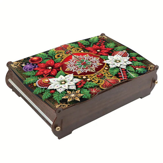 DIY Diamond Painting Handmade Storage Box Rhinestones Decorative Storage Case