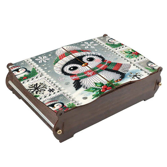DIY Diamond Painting Handmade Storage Box Rhinestones Decorative Storage Case