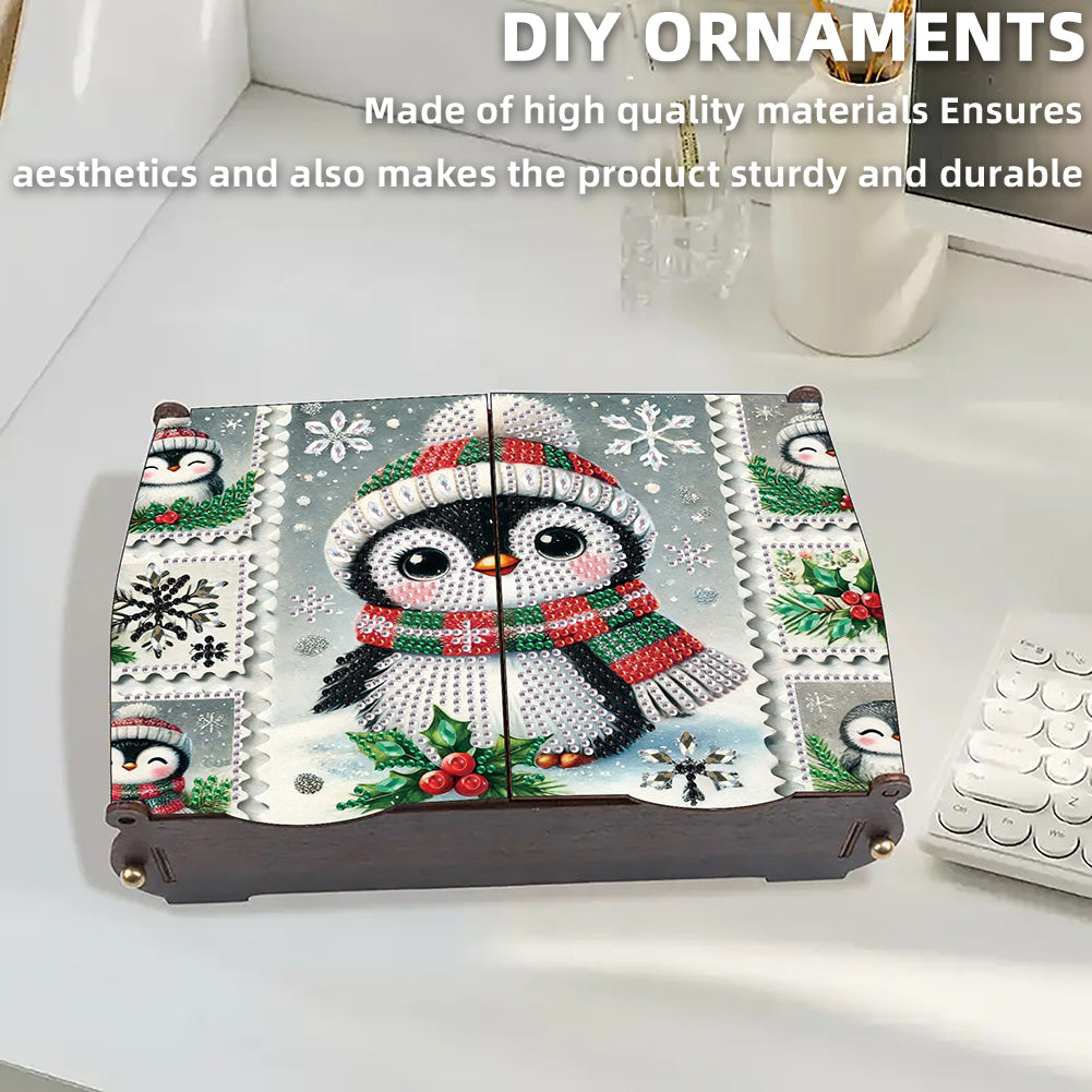 DIY Diamond Painting Handmade Storage Box Rhinestones Decorative Storage Case