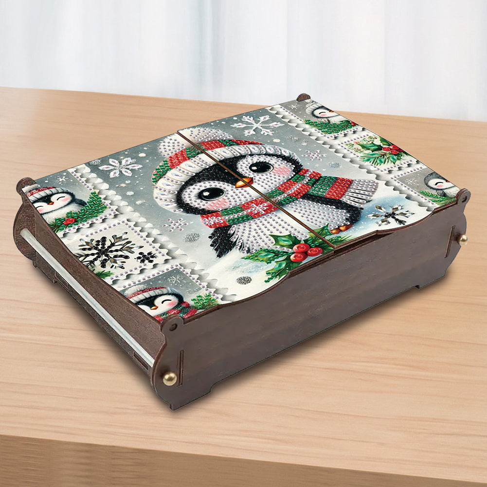 DIY Diamond Painting Handmade Storage Box Rhinestones Decorative Storage Case