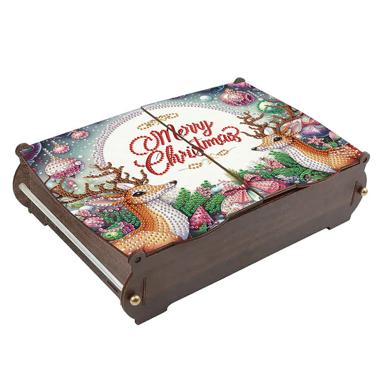 DIY Diamond Painting Handmade Storage Box Rhinestones Decorative Storage Case