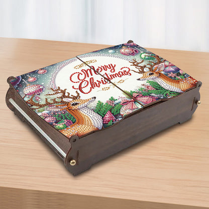DIY Diamond Painting Handmade Storage Box Rhinestones Decorative Storage Case
