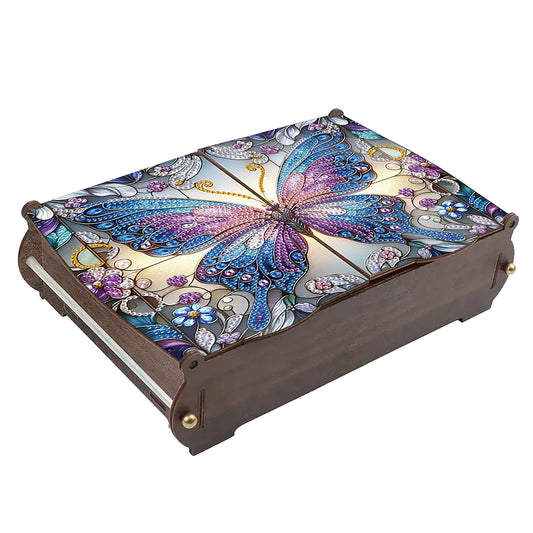 DIY Diamond Painting Handmade Storage Box Rhinestones Decorative Storage Case