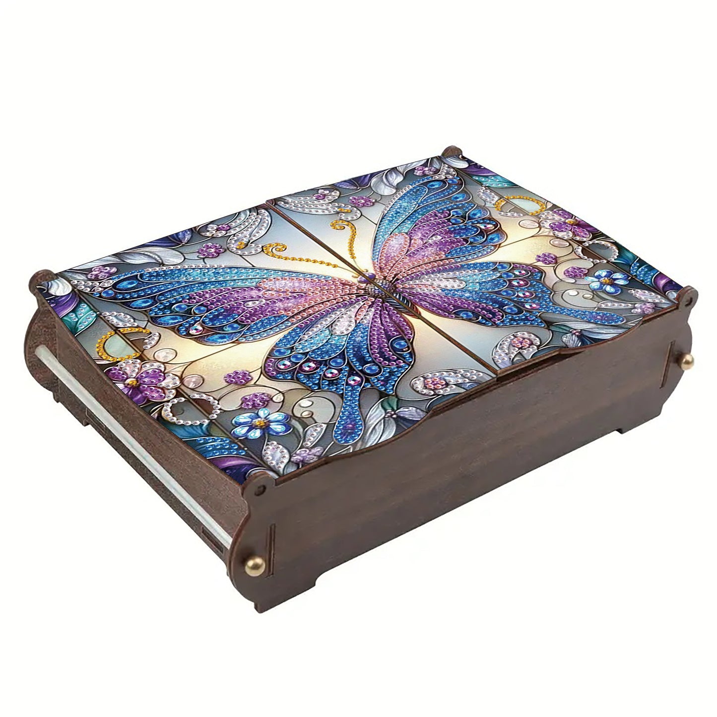 DIY Diamond Painting Handmade Storage Box Rhinestones Decorative Storage Case