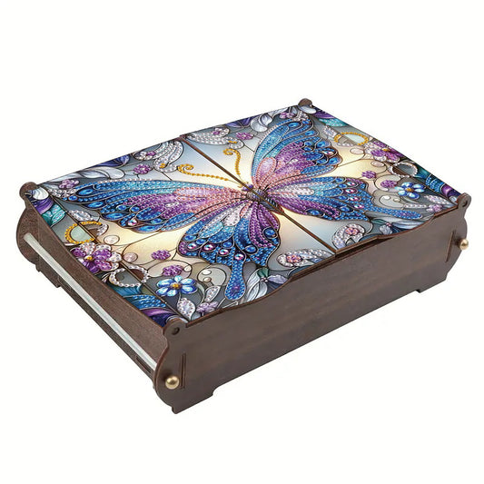 DIY Diamond Painting Handmade Storage Box Rhinestones Decorative Storage Case